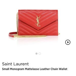 Authentic YSL Matelasse shoulder bag